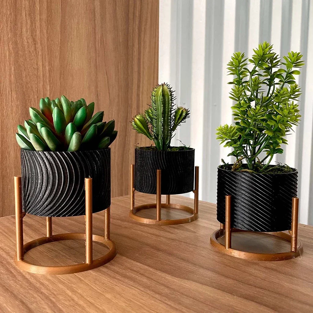 Conjunto de Cachepots Home Style