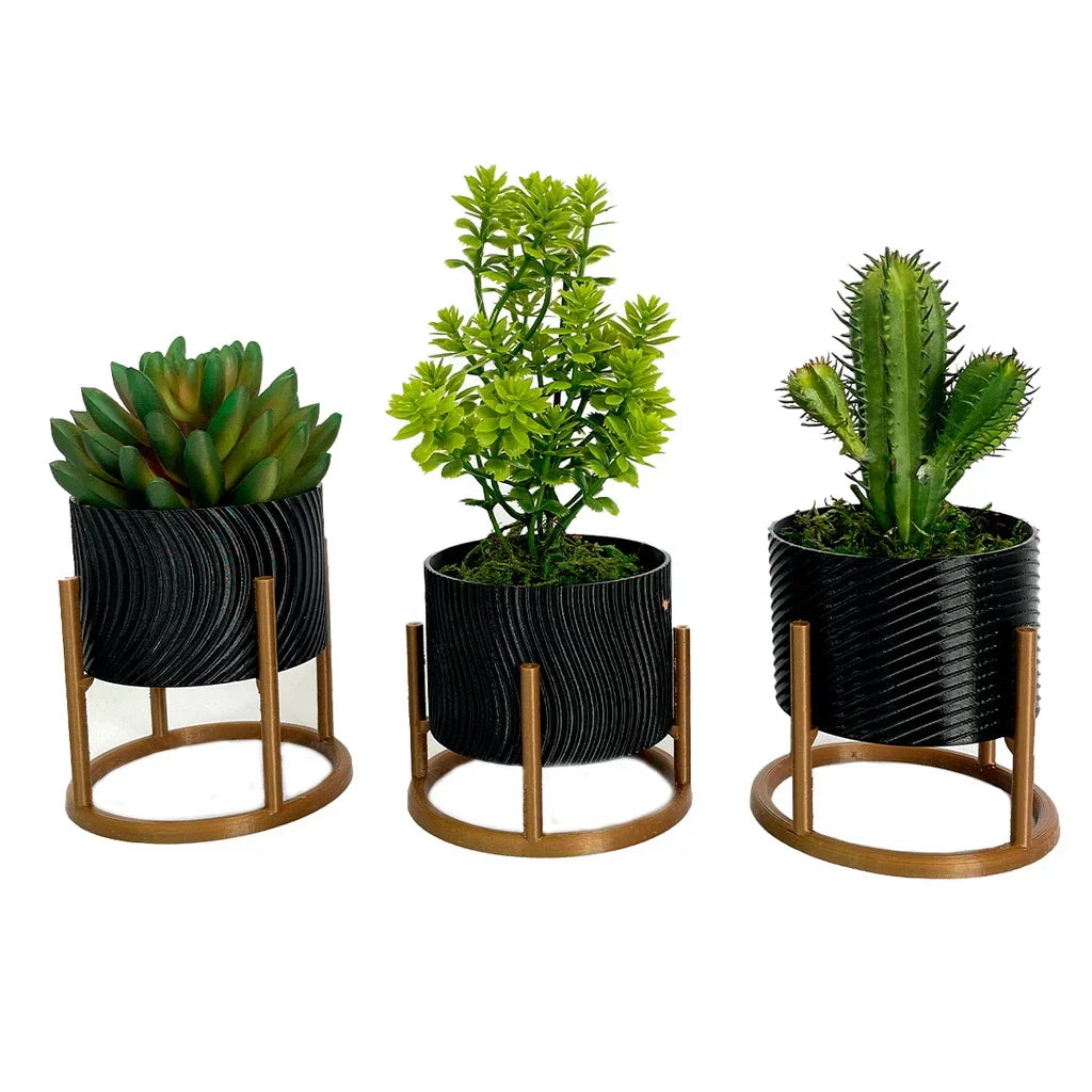 Conjunto de Cachepots Home Style