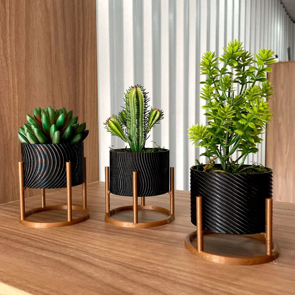 Conjunto de Cachepots Home Style