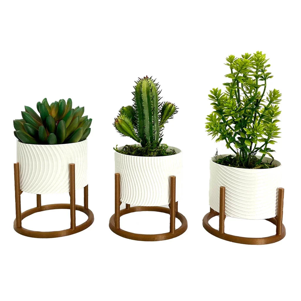 Conjunto de Cachepots Home Style