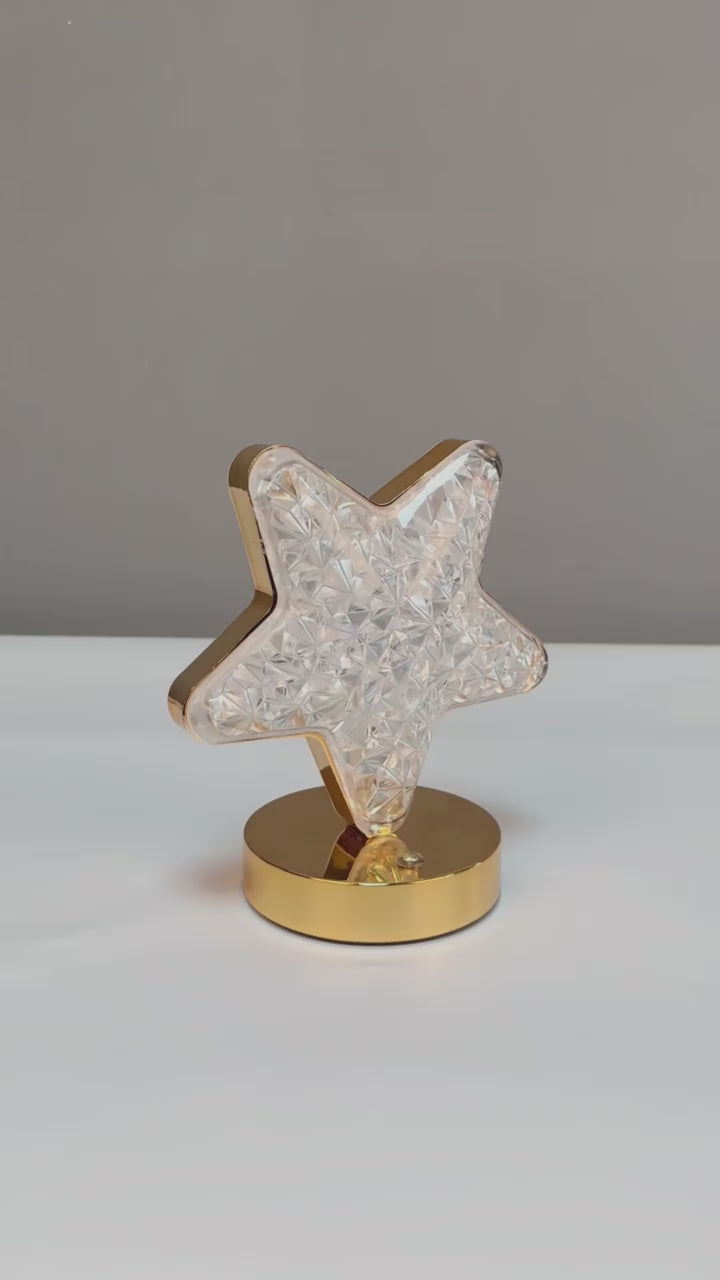 Luminária LED Estrela